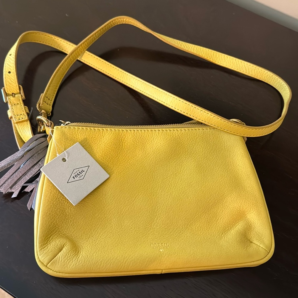 Fossil Leather Crossbody